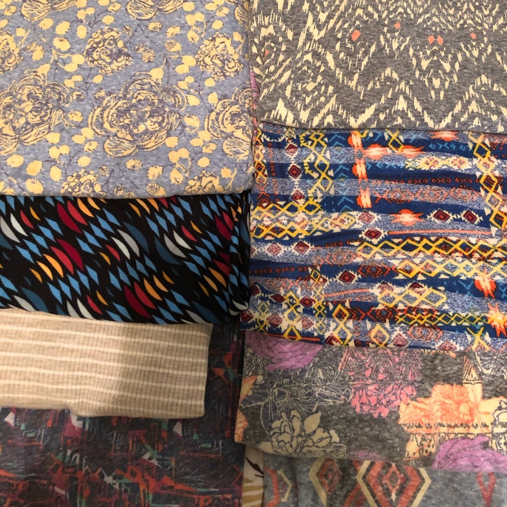 Lot of 8 LuLaRoe Classic T’s size 3x